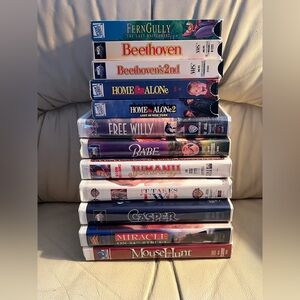 Collection of Classic VHS Movies